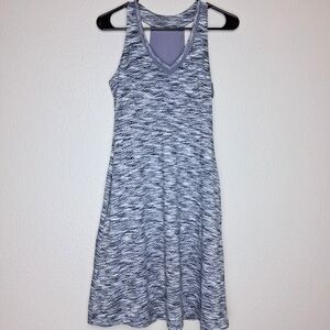 MPG Womens Athletic Dress With Pockets Size Small Black White Purple